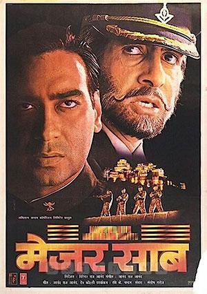 Major Saab (1998) Hindi Full Movie 480p [470MB] | 720p [1.2GB]