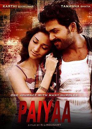 Paiyaa (2010) UNCUT Dual Audio {Hindi-Tamil} BluRay 480p [600MB] | 720p [1.2GB] | 1080p [2.7GB]